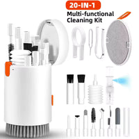 20 in 1 Multi-Functional Digital Camera Headset Mobile Phone Laptop Keyboard Cleaning Tool Set Cleaning Brush Clean Pen